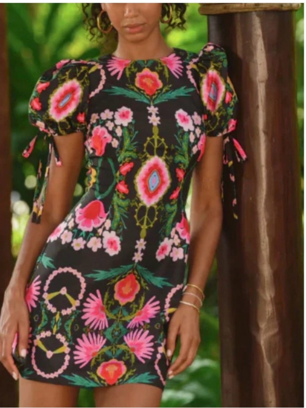 HUTCH Floral Mini Dress